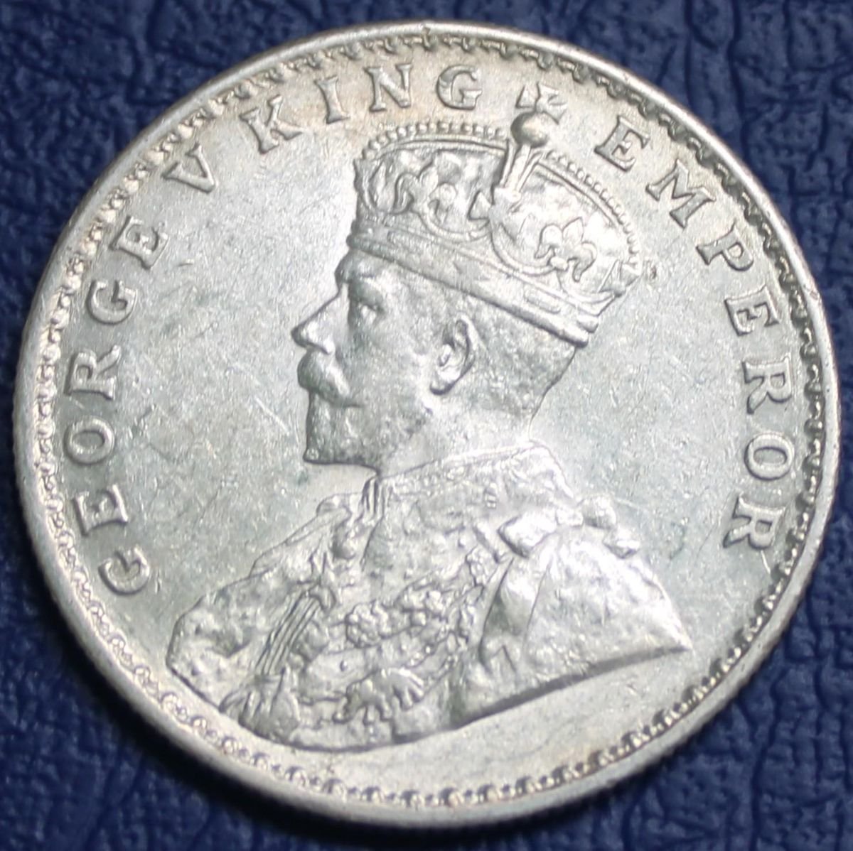 1911 British India One Rupee Silver Coin (Coronation Issue) - Image 2